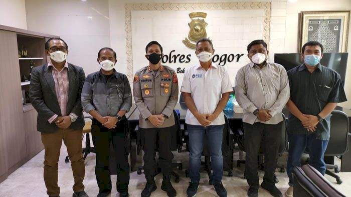 Stadion Pakansari Jadi Venue Liga 1, LIB Sowan Ke Polres Bogor